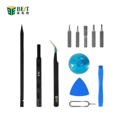 BEST 12 in 1 Cell Phones Opening Pry Repair Tool Kits Smartphone Screwdrivers Tool Set specialized For iPhone7,X,XS