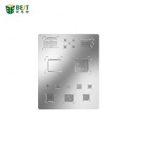 BEST-A10-High Quality Universal BGA IC Chip Stencils Heated Template Reballing Stencil for iphone 7 7P